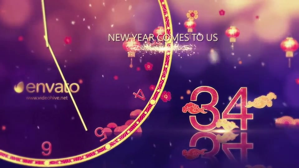Final Minute Countdown Chinese New Year Videohive 22959821 After Effects Image 5