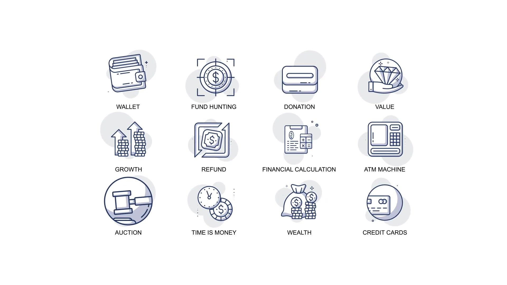 Finance & Banking Animation Icons Videohive 34567576 After Effects Image 4