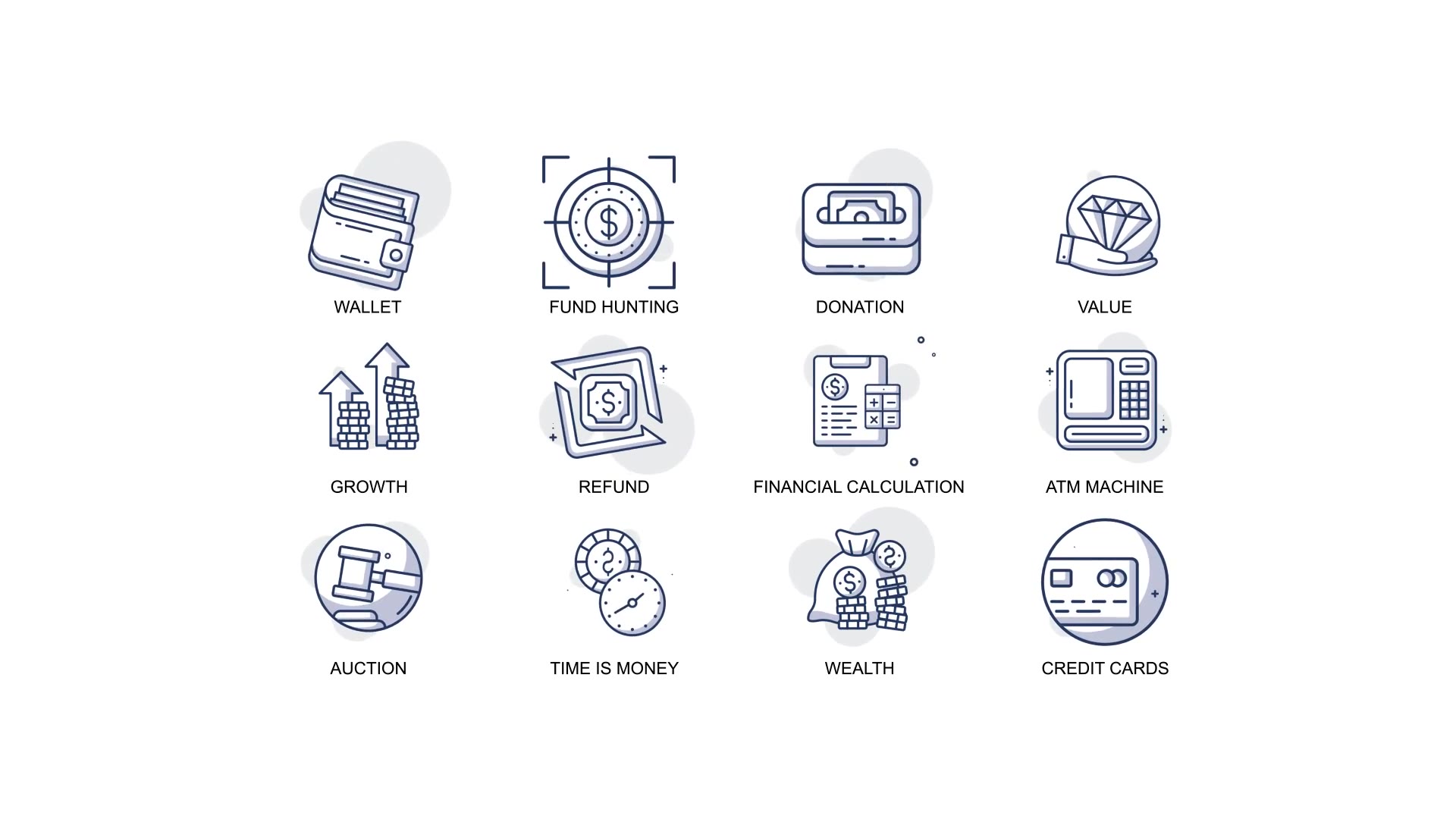 Finance & Banking Animation Icons Videohive 34567576 After Effects Image 5