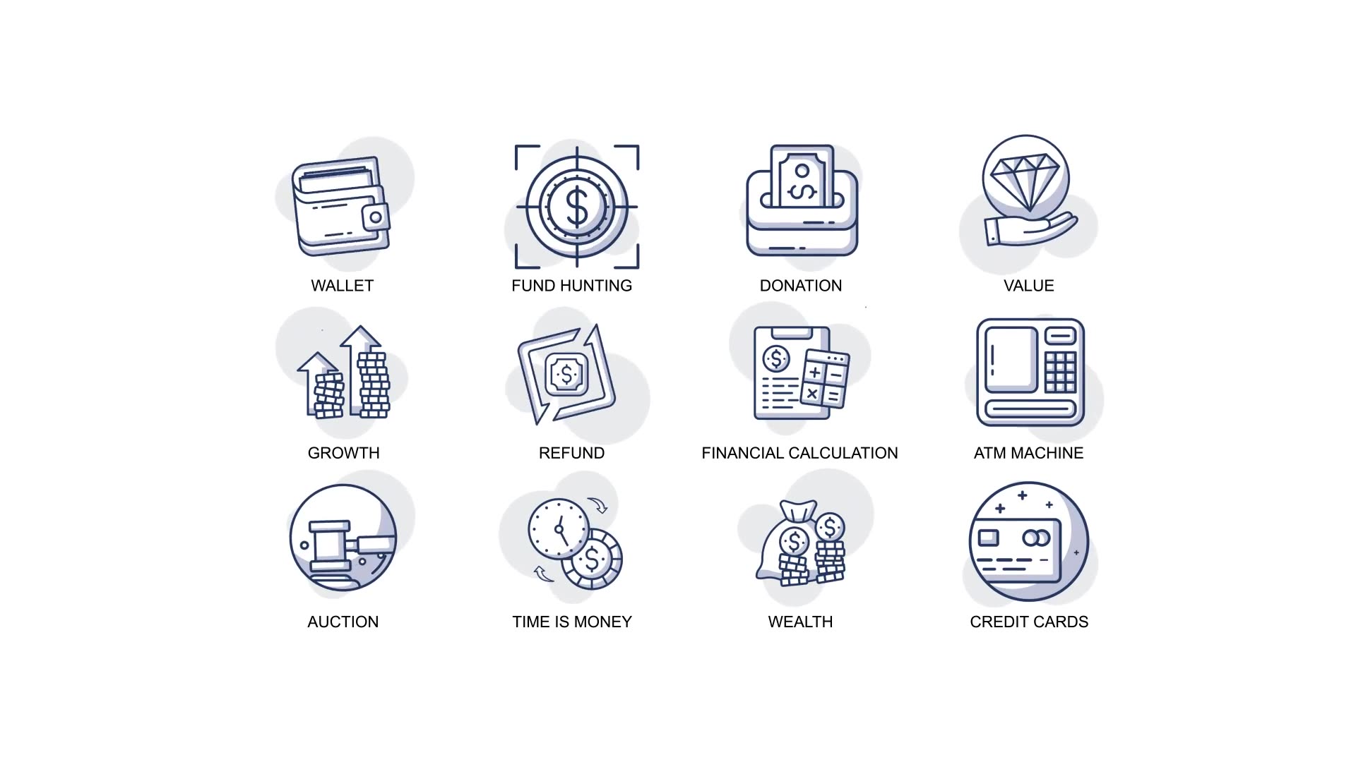 Finance & Banking Animation Icons Videohive 34567576 After Effects Image 6
