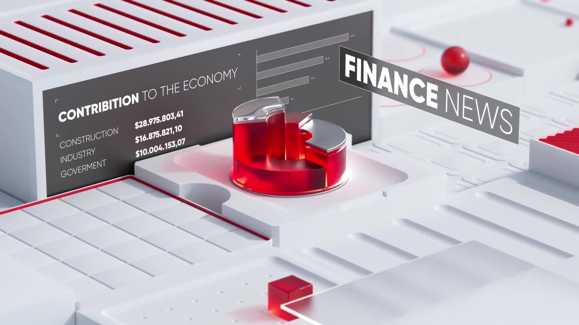 Finance & Economic 3D Logo Videohive 37301880 After Effects Image 1
