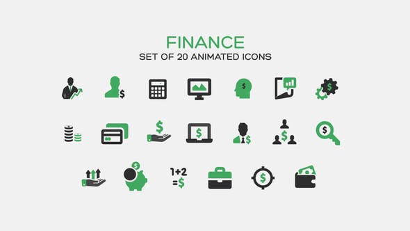 Finance Icons - Download Videohive 35554585