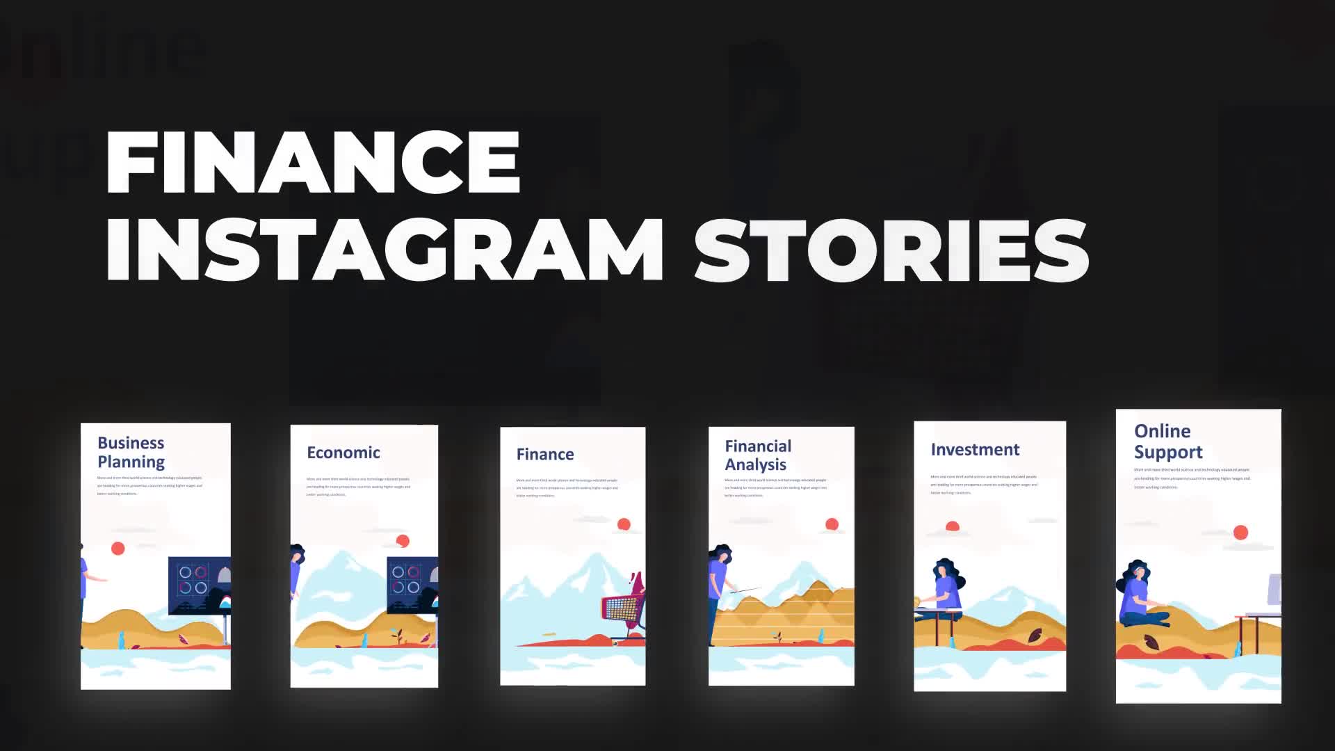 Finance Instagram Stories Videohive 30300233 Premiere Pro Image 1