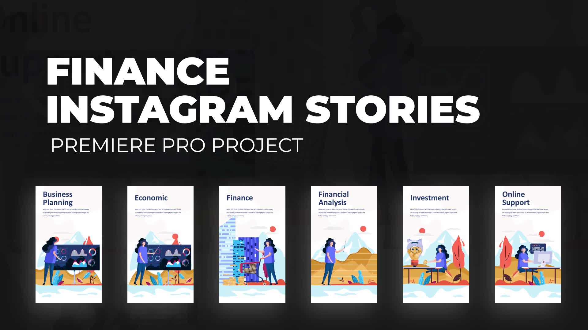 Finance Instagram Stories Videohive 30300233 Premiere Pro Image 2
