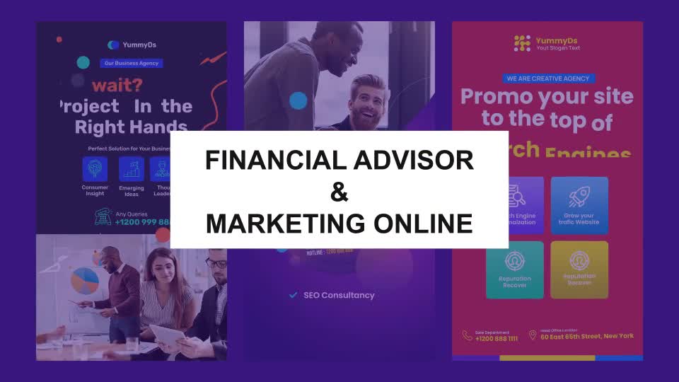 Financial Advisor & Marketing Online Instagram Stories Videohive 33552084 After Effects Image 1