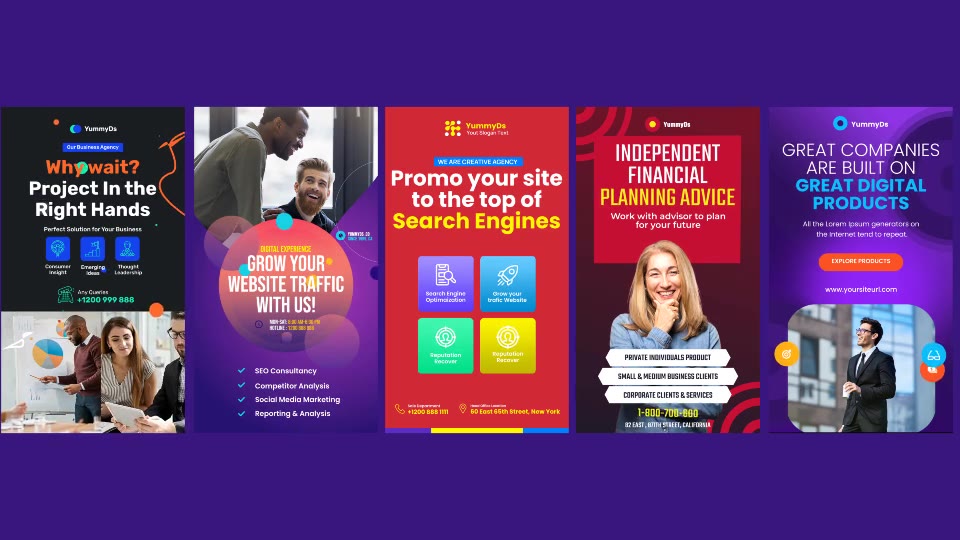 Financial Advisor & Marketing Online Instagram Stories Videohive 33552084 After Effects Image 10