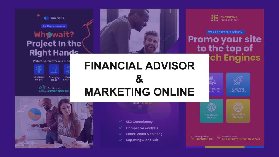 Financial Advisor & Marketing Online Instagram Stories Videohive 33552084 After Effects Image 2