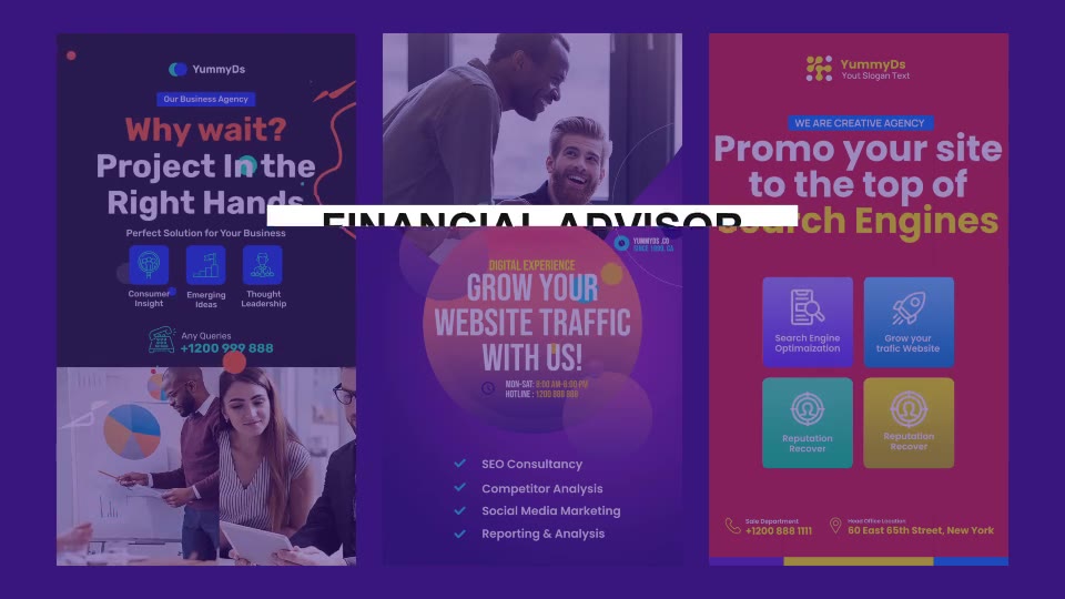 Financial Advisor & Marketing Online Instagram Stories Videohive 33552084 After Effects Image 3