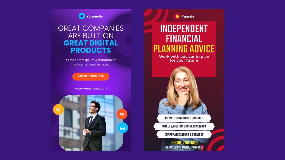 Financial Advisor & Marketing Online Instagram Stories Videohive 33552084 After Effects Image 7