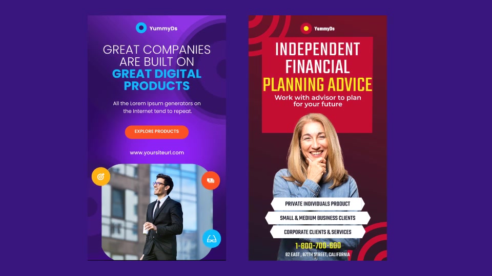 Financial Advisor & Marketing Online Instagram Stories Videohive 33552084 After Effects Image 8