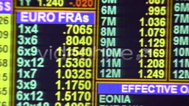 Financial data  Videohive 157703 Stock Footage Image 5