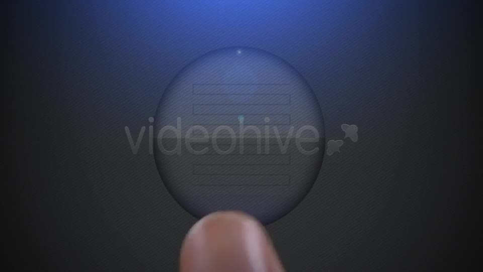 Finger Print Scan Logo Reveal Videohive 2383641 After Effects Image 1