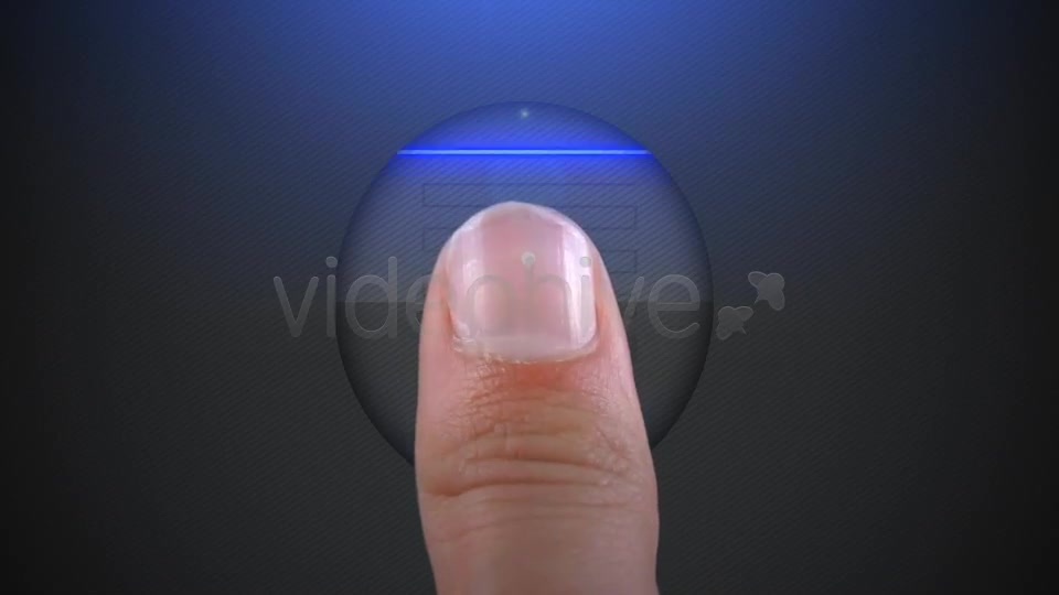 Finger Print Scan Logo Reveal Videohive 2383641 After Effects Image 2