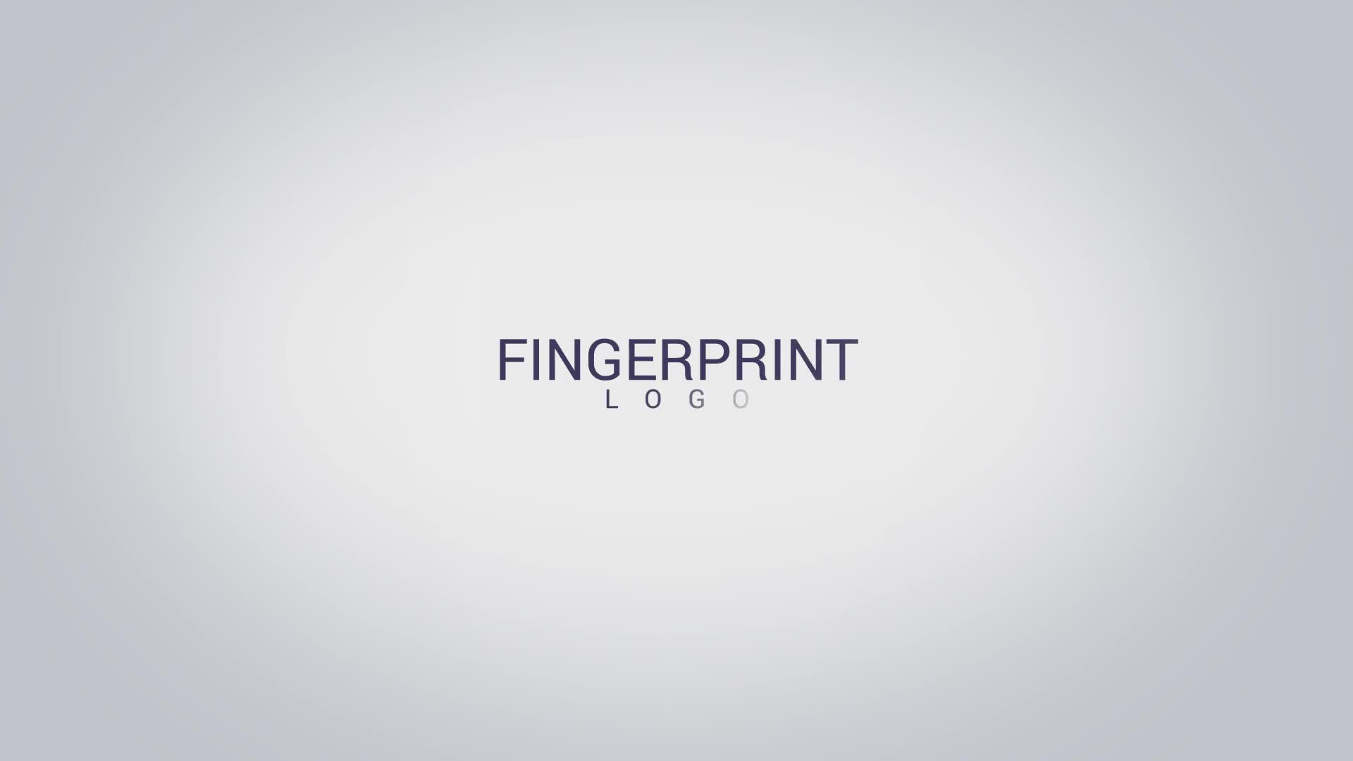 Fingerprint logo | Premiere Pro Videohive 24594491 Premiere Pro Image 1