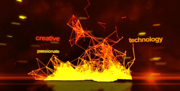 Fire Abstract Logo - Videohive Download 21280393