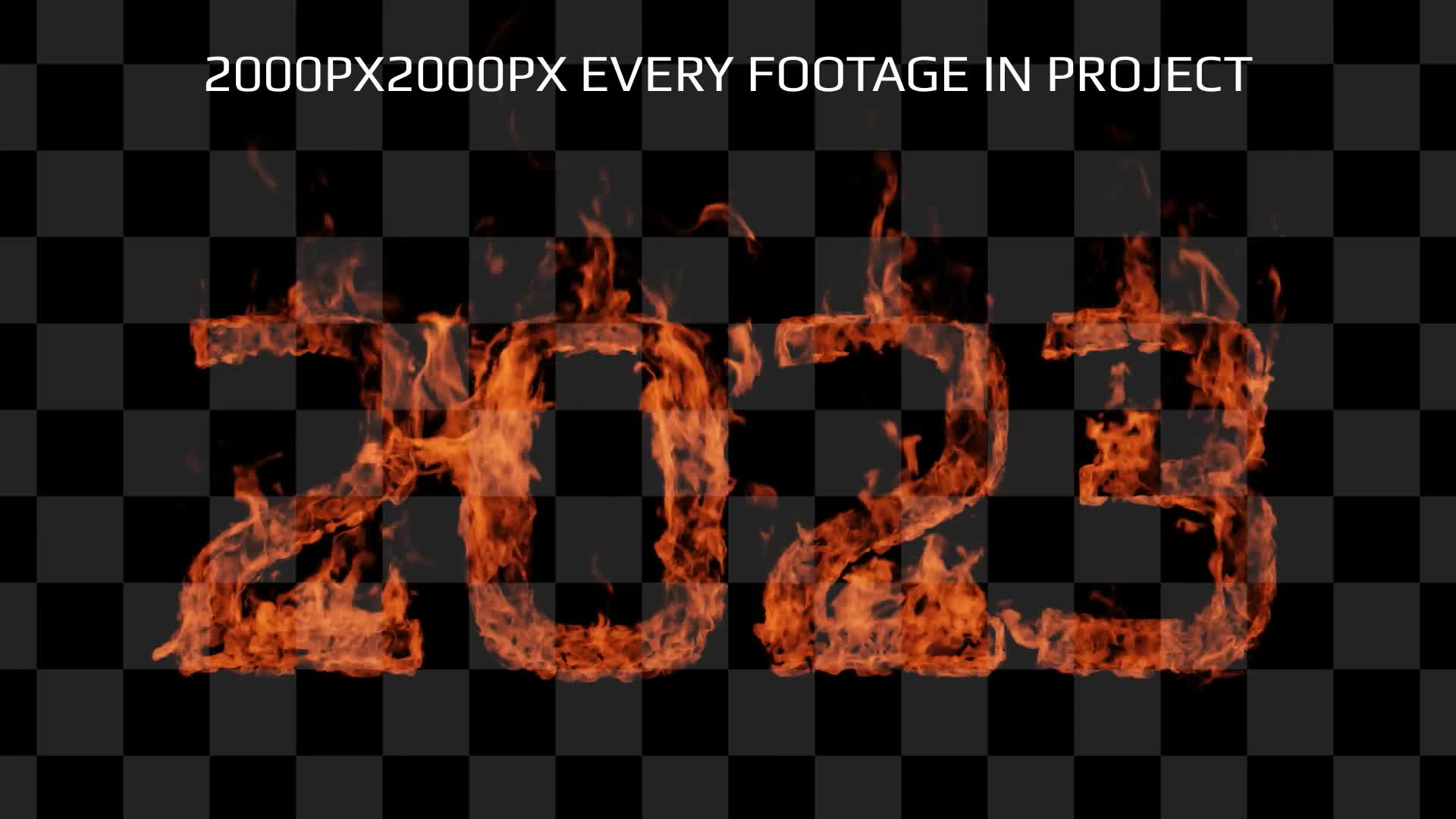 Fire Alphabet After Effects Videohive 37533548 After Effects Image 1