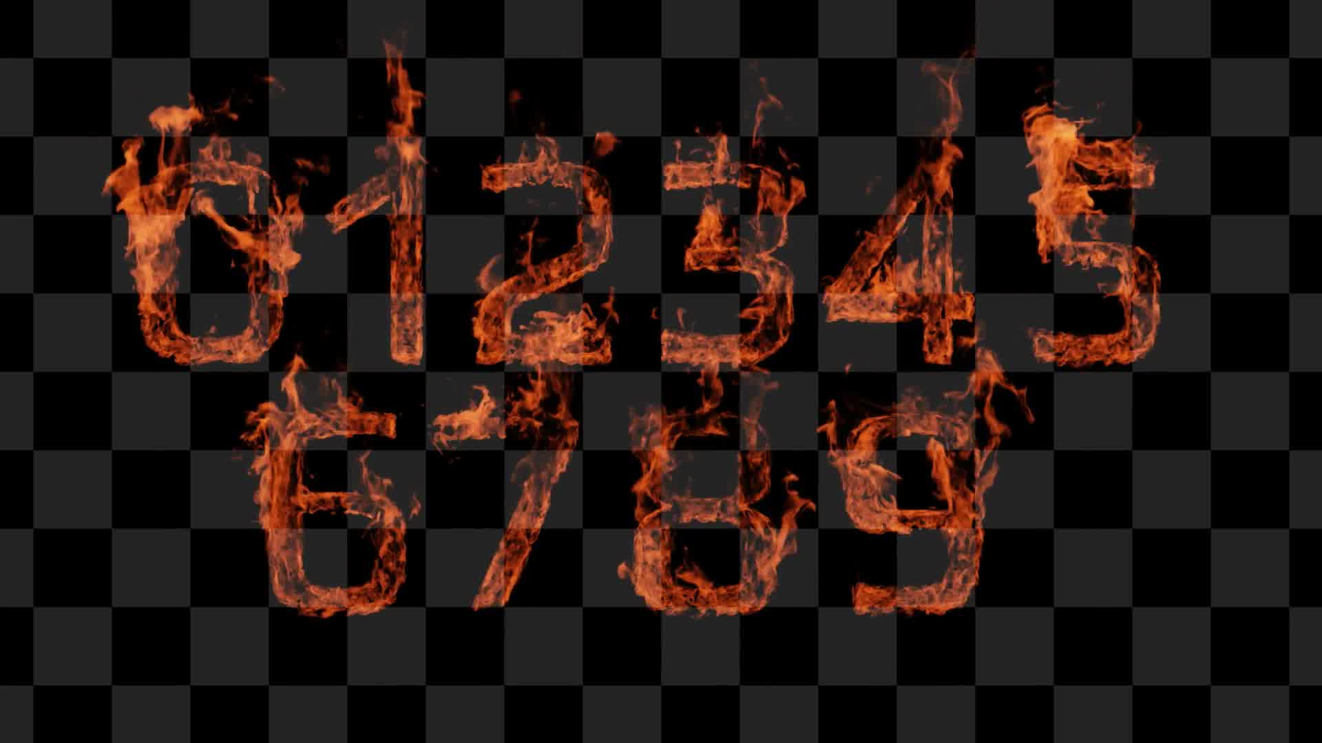 Fire Alphabet After Effects Videohive 37533548 After Effects Image 11