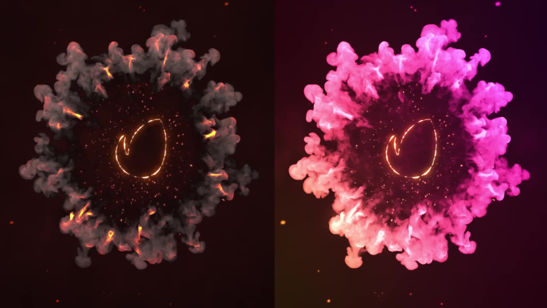 Fire And Colorful Logo | FCPX Videohive 26344423 Apple Motion Image 1