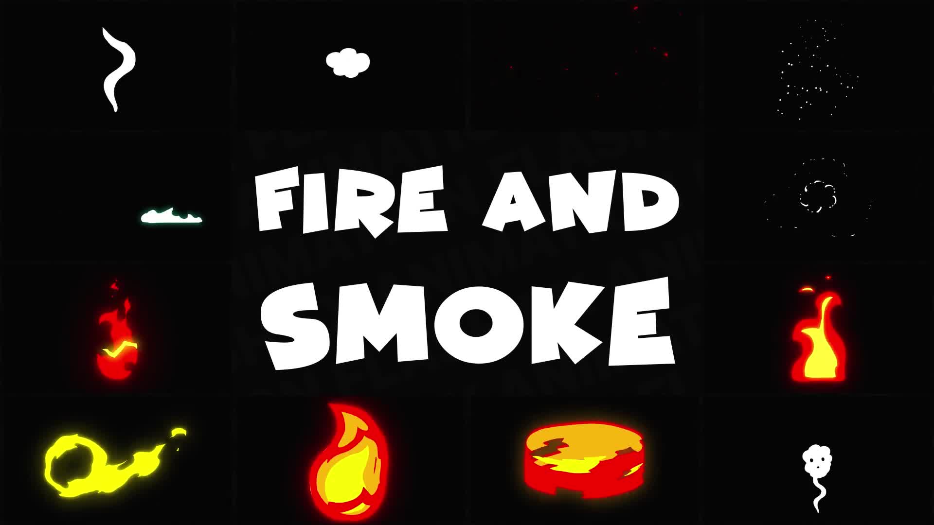 Fire And Smoke Pack 01 | Premiere Pro MOGRT Videohive 28902543 Premiere Pro Image 1
