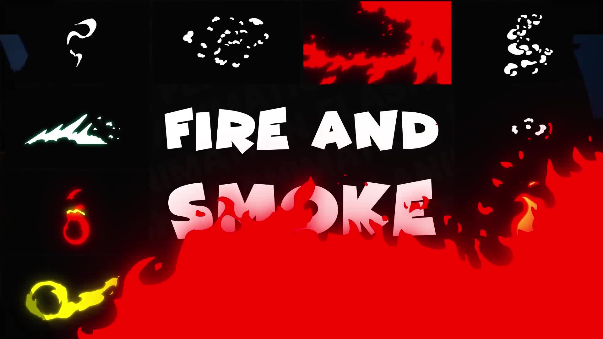 Fire And Smoke Pack 01 | Premiere Pro MOGRT Videohive 28902543 Premiere Pro Image 2