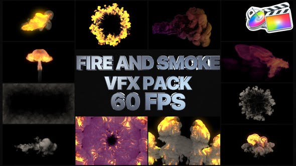 Fire And Smoke VFX Pack | FCPX - 28766396 Videohive Download