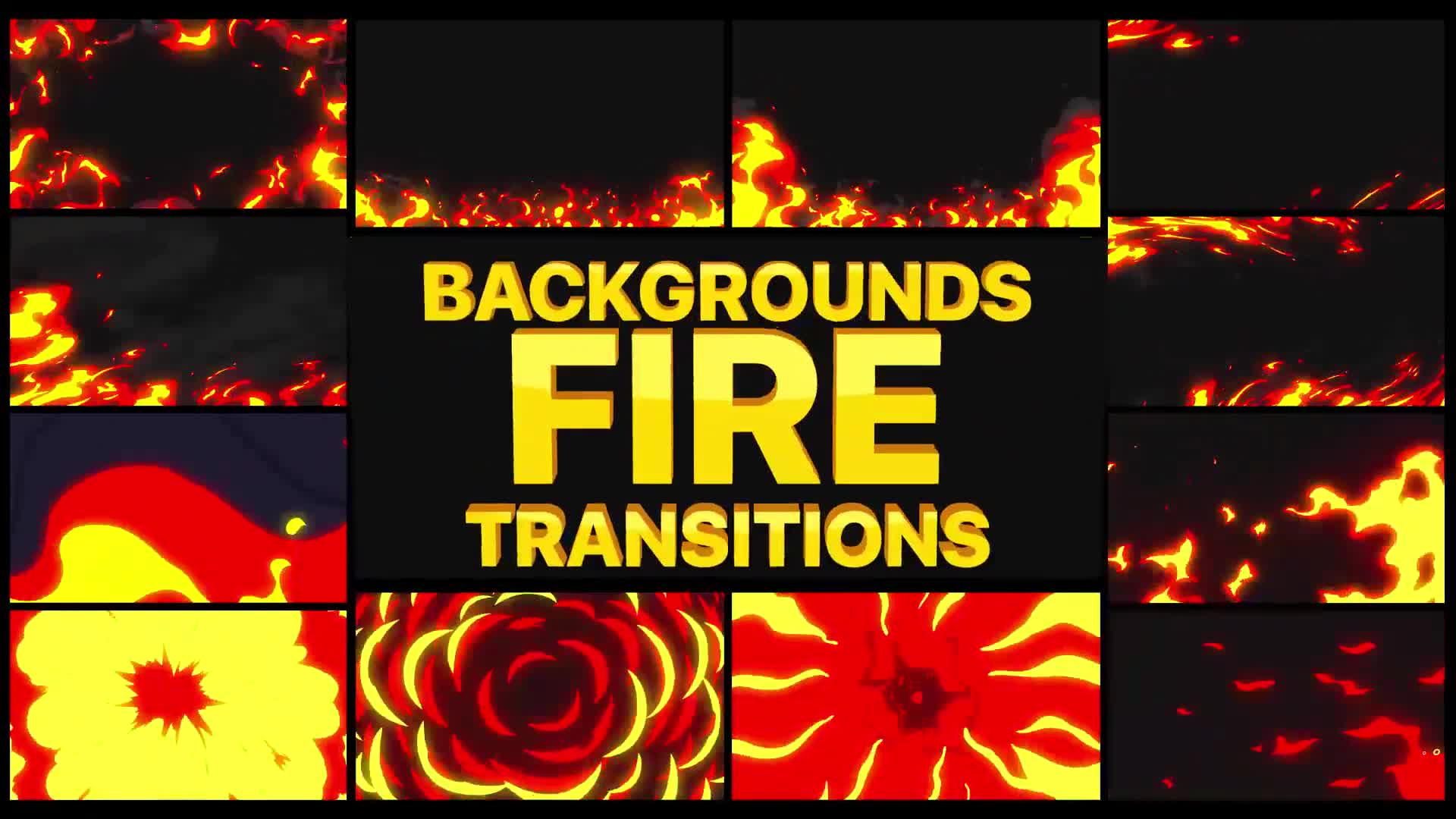 Fire Backgrounds And Transitions | Premiere Pro MOGRT Videohive 26520963 Premiere Pro Image 1