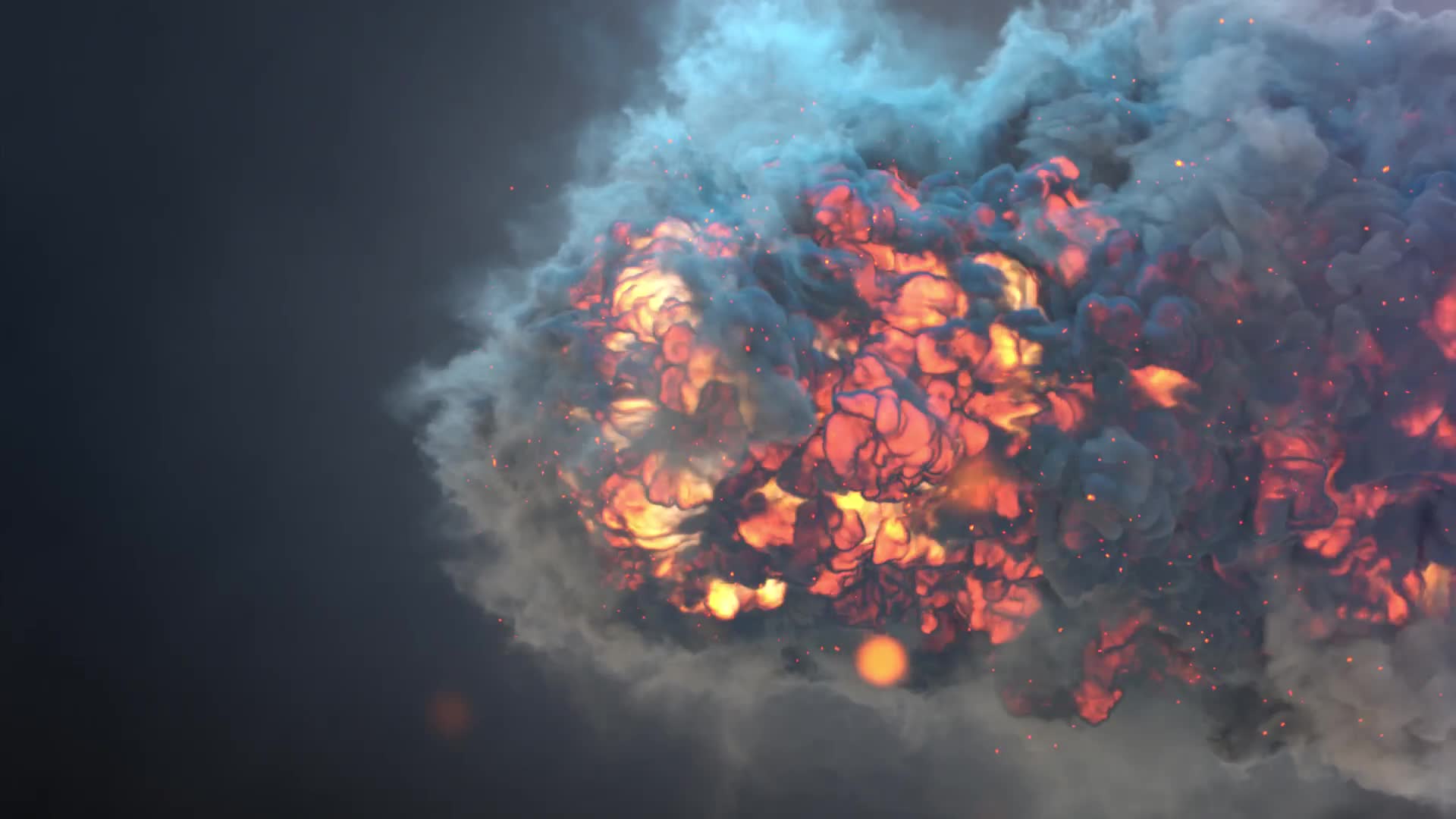 Fire Blast Logo Intro Videohive 32826516 After Effects Image 1
