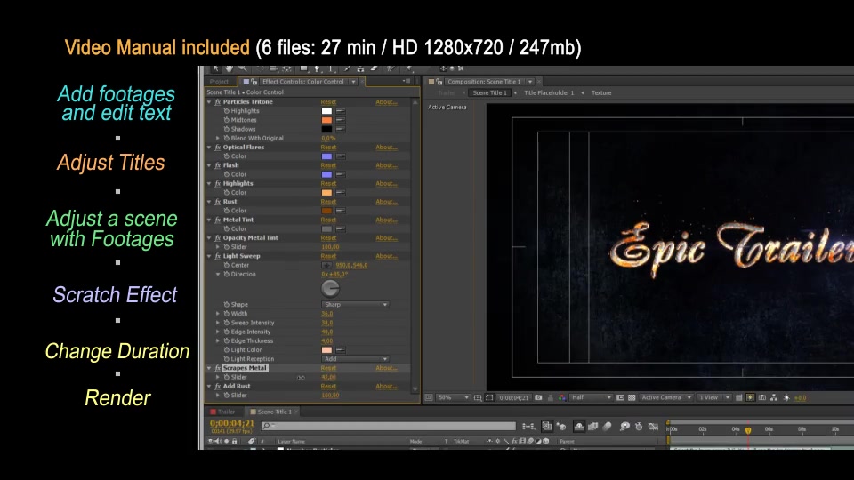 Fire Burn Epic Trailer Videohive 6535827 After Effects Image 13