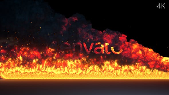 Fire Burning Logo Reveal - Download Videohive 24298390