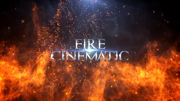 Fire Cinematic Titles - 24340638 Download Videohive