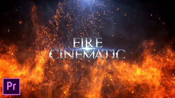 Fire Cinematic Titles Premiere Pro - 24577407 Videohive Download