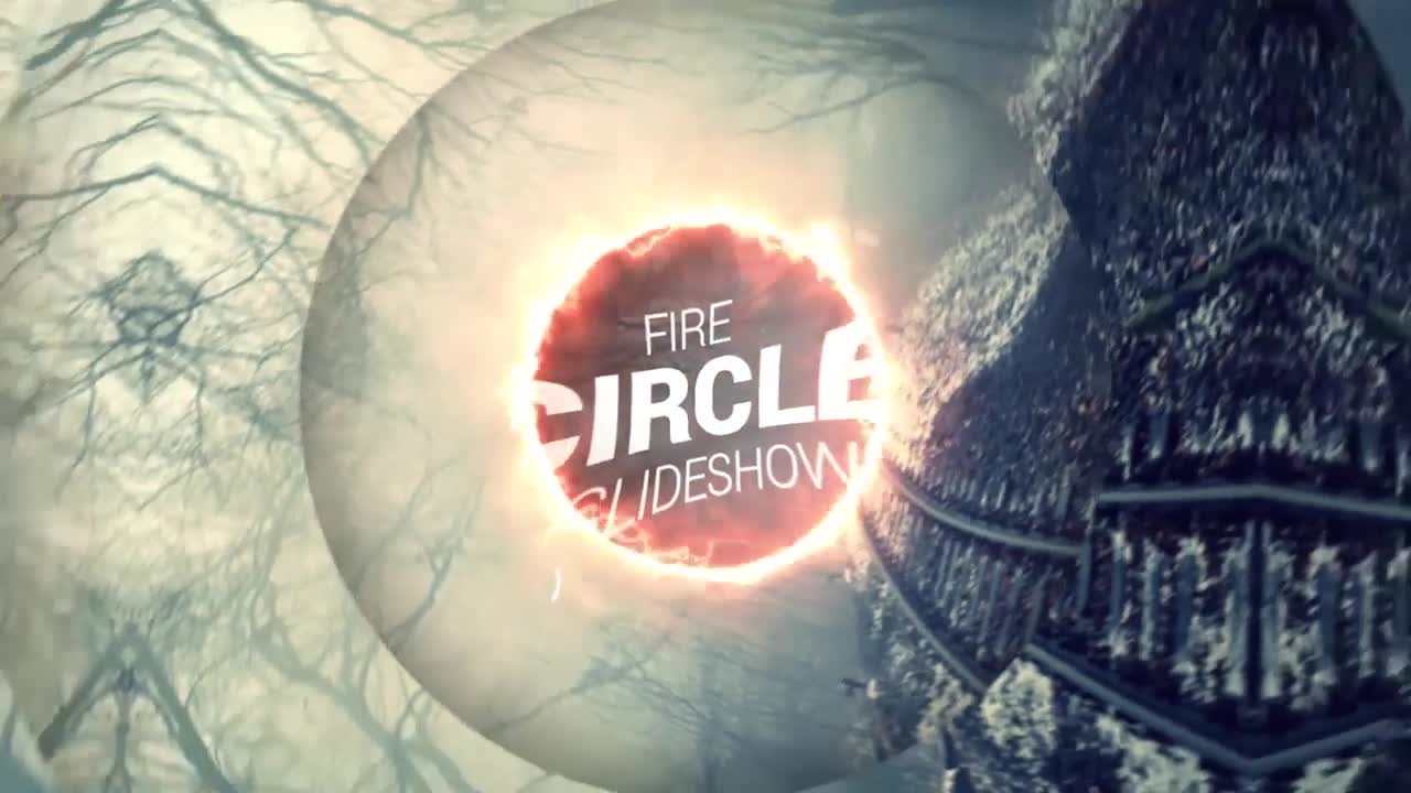 Fire Circle Slideshow Videohive 15664855 After Effects Image 1