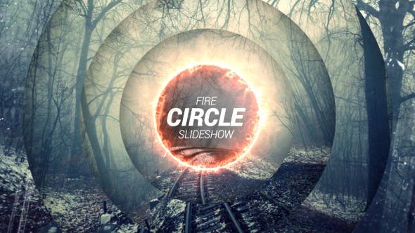 Fire Circle Slideshow - 15664855 Videohive Download