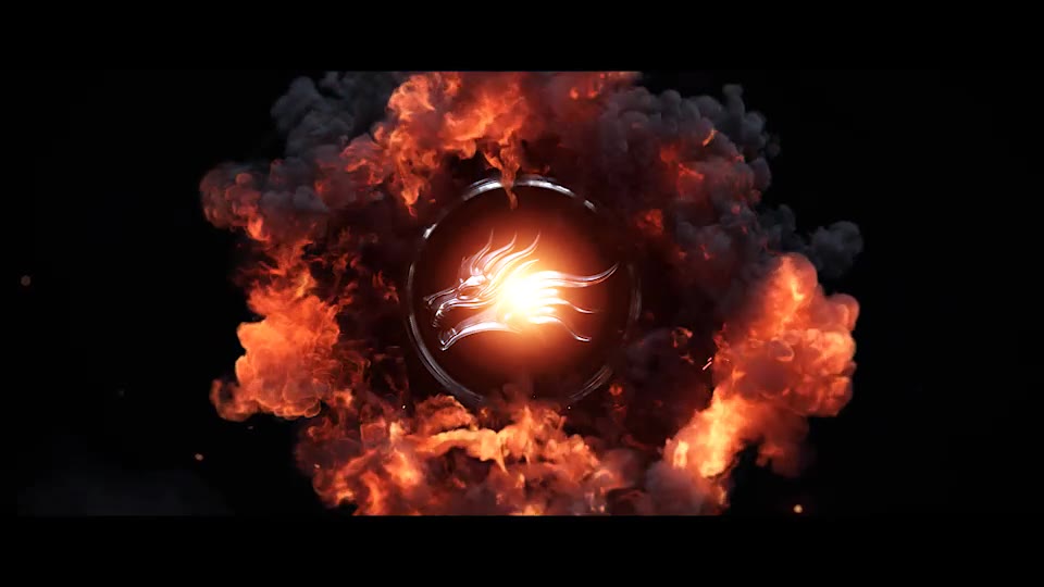 Fire Dragon Logo Intro Videohive 39798073 After Effects Image 2