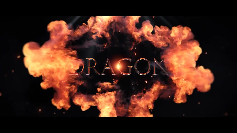 Fire Dragon Logo Intro Videohive 39798073 After Effects Image 5