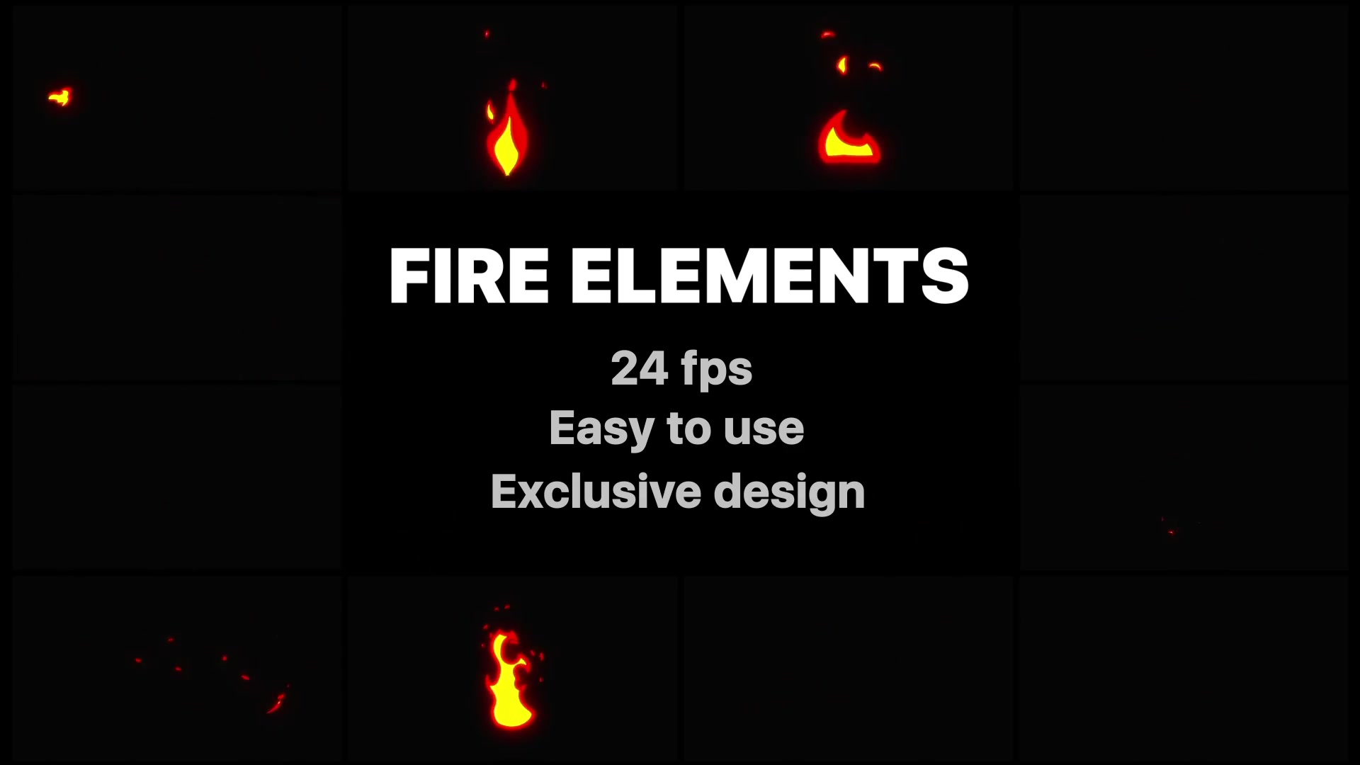 Fire Elements | DaVinci Resolve Videohive 32047442 DaVinci Resolve Image 3