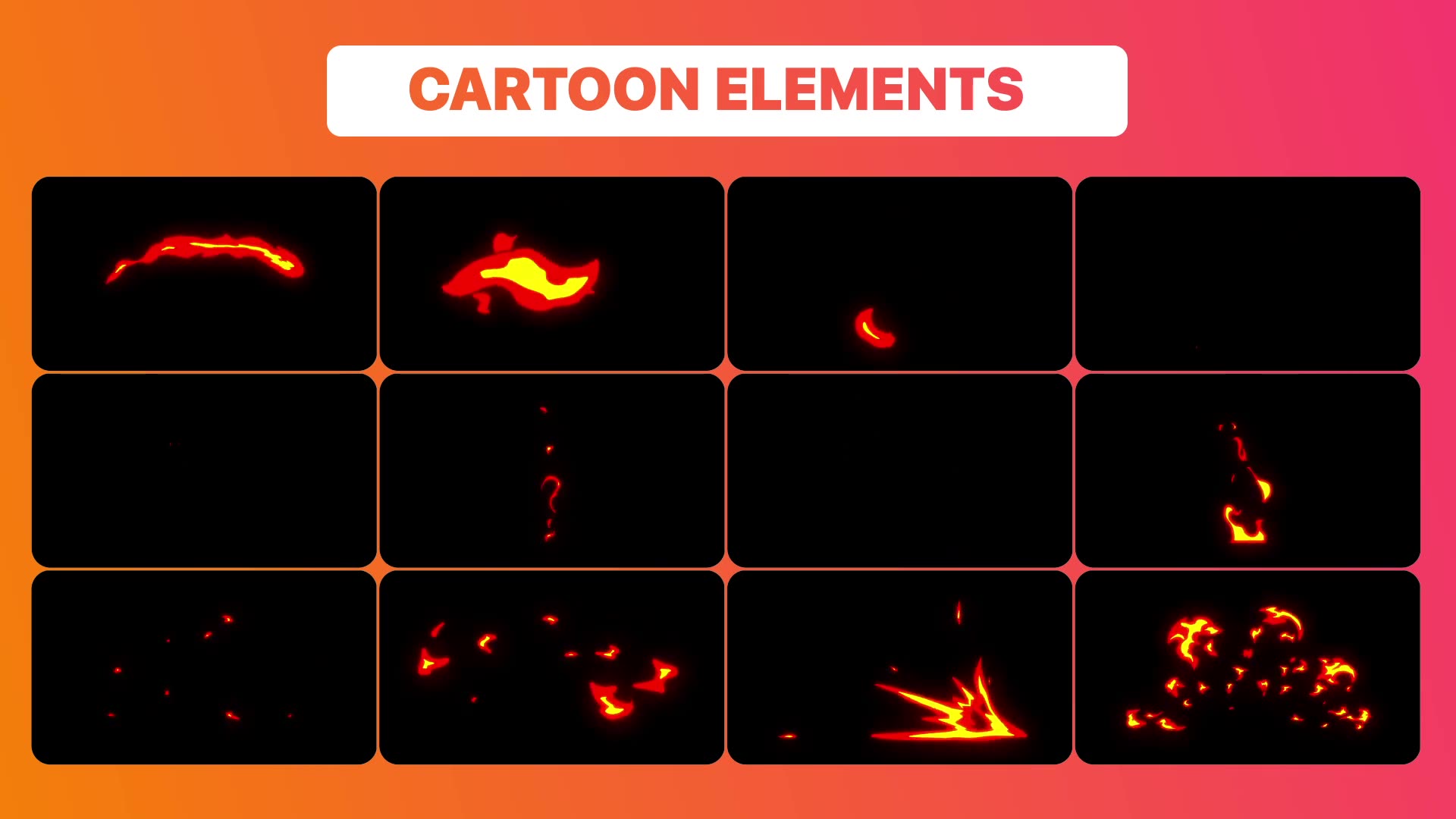 Fire Elements Pack | DaVinci Resolve Videohive 33900193 DaVinci Resolve Image 3