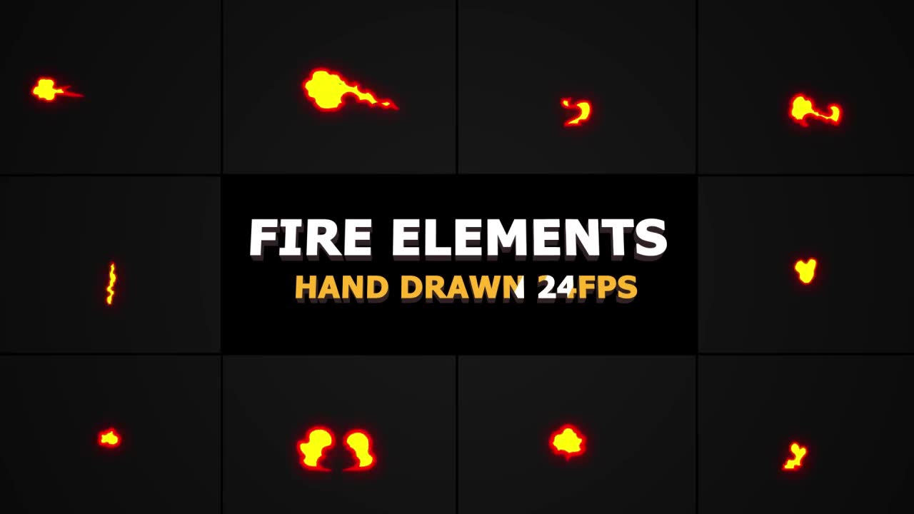 Fire Elements Pack - Download Videohive 21804836