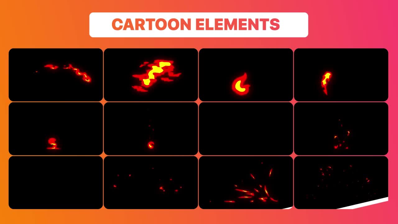 Fire Elements Pack | Final Cut Pro Videohive 23981546 Apple Motion Image 2