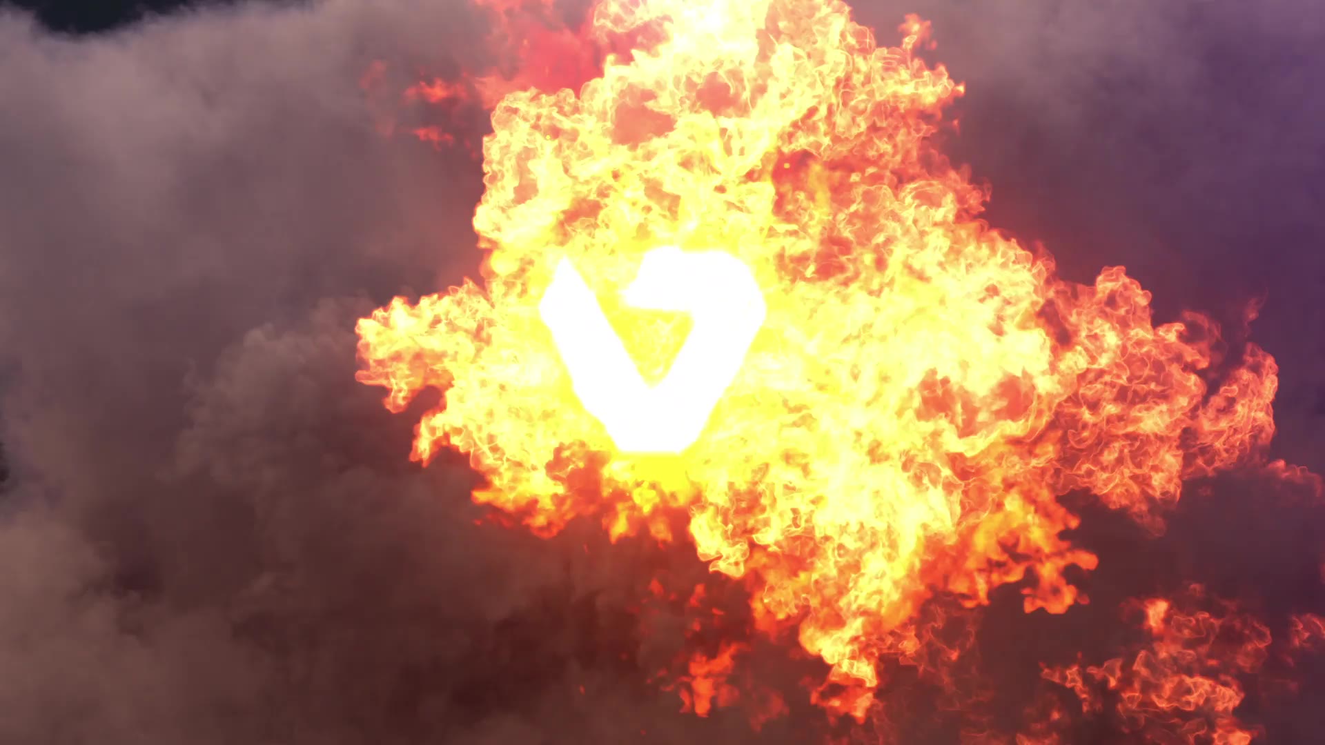 Fire Explode Logo Opener Videohive 34603537 After Effects Image 3