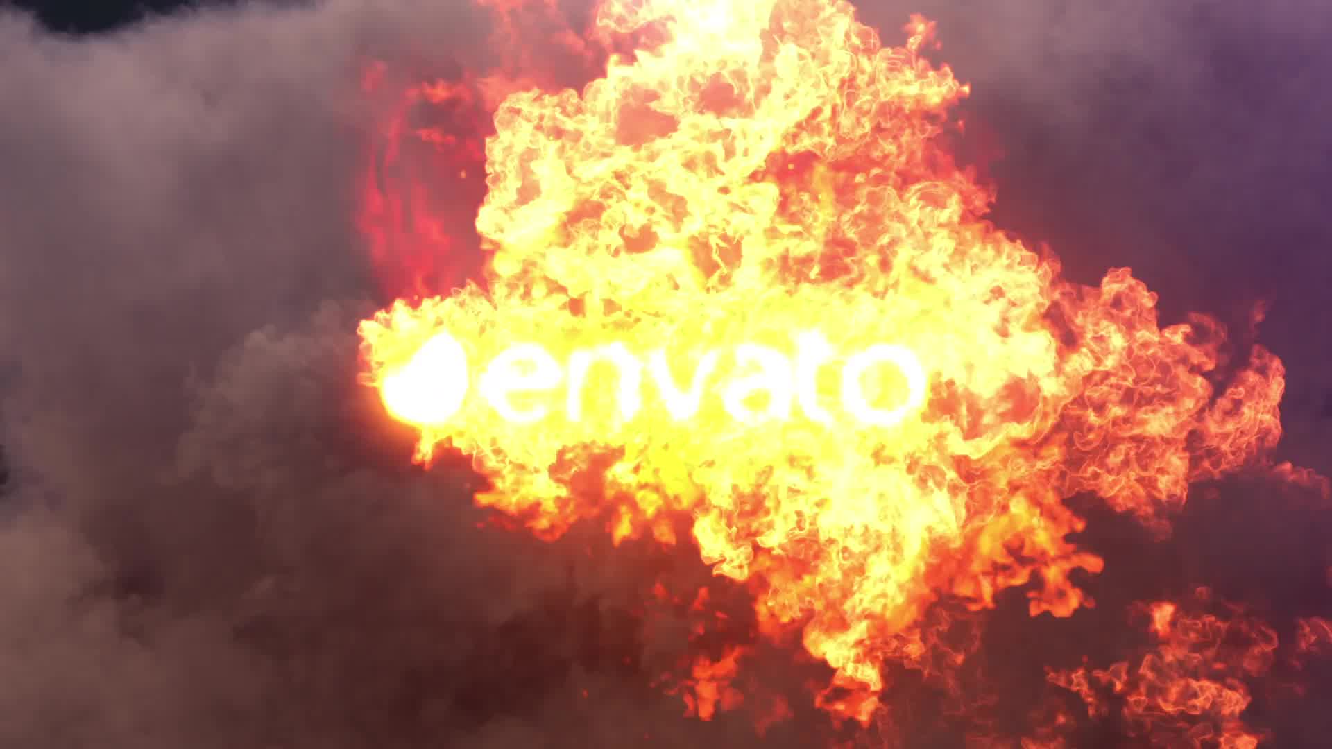 Fire Explode Logo Opener Videohive 34603537 After Effects Image 9