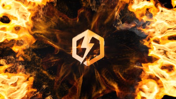 Fire Explosion Logo - 47300509 Videohive Download