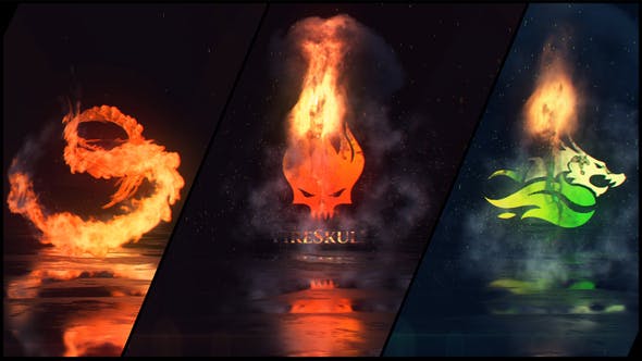 Fire Explosion Logo - Download Videohive 33838092