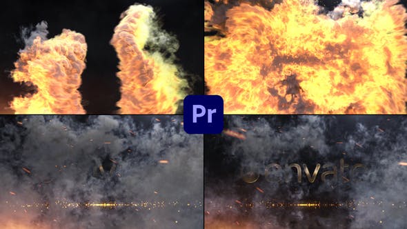 Fire Explosion Logo/Text Reveal - Download Videohive 38923856