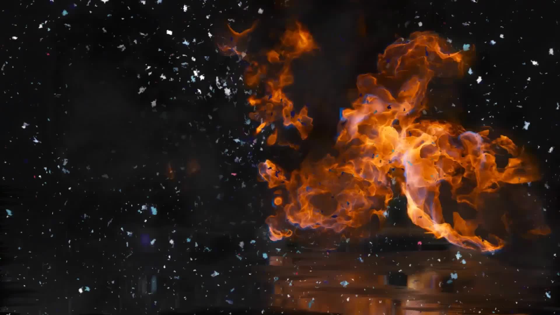 Fire Glitch Reverse Logo Videohive 33403761 After Effects Image 1