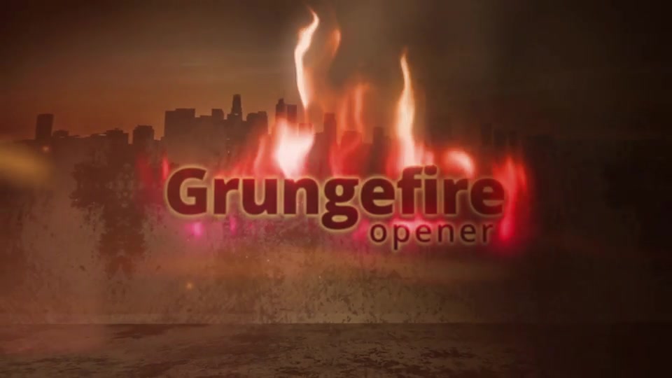 Fire Grunge Opener Videohive 27687471 After Effects Image 11
