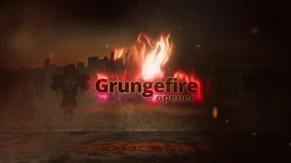 Fire Grunge Opener Videohive 27687471 After Effects Image 12