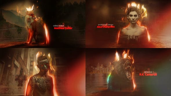 Fire Grunge Opener - Download 27687471 Videohive