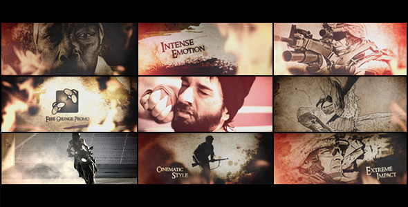 Fire Grunge Promo - Download Videohive 8546068