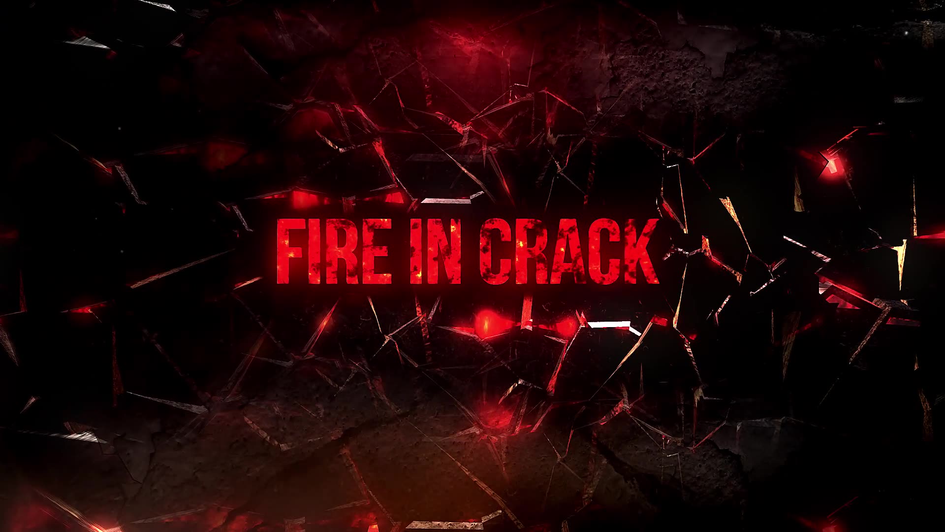 Fire In Crack Text Reveal Videohive 30218420 Premiere Pro Image 2
